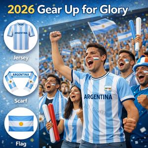 Coffret Cadeau de Supporter d'Argentine en Gros – Souvenirs d'Événements de Football pour Cadeaux de Jour de Match et Sacs Cadeaux pour Fans - Product Image 2
