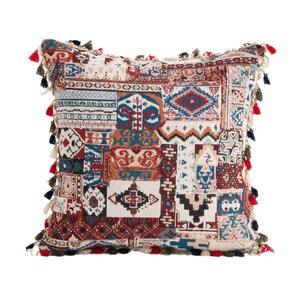 Copertura del cuscino floreale marocchino Vintage americano copertura geometrica del cuscino quadrato della sfera per la casa soggiorno divano decorativo - Product Image 5