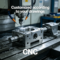 Pièces détachées CNC pour rail coulissant, guides coulissants sur mesure de précision, accessoires mécaniques