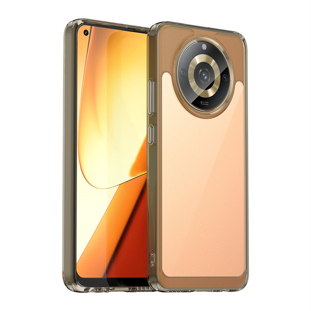 For Realme 11 5G Case Realme 11 Pro Plus Reno 10 5G Cover Shockproof Hard PC + TPU Original Silicone Protective Phone Back Cover