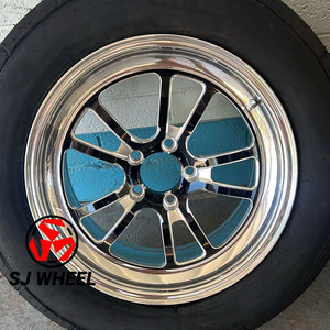 SJ Forged Wheels Drag Racing Gloss Black <strong>Rims</strong> 15 16 <strong>17</strong> 18 <strong>Inch</strong> 5x120 5x127 for Sedan Coupe SUV Series F30 G20 G22 F10 - Product Image 2