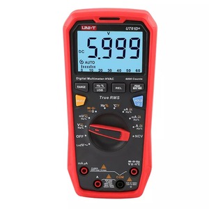 ยูนิ-ที UT61B+ UT61E+ UT61D+ มัลติมิเตอร์แบบดิจิตอลมือถือสำหรับมืออาชีพ  วัดค่า True RMS อัตโนมัติ  6000 ค่า  รองรับไฟ AC 1000V - Product Image 4