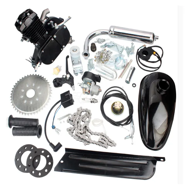 Kit de moteur de vélo de poussée 2023 Offre Spéciale/kit de moteur à essence 49cc 50cc 66cc 80cc de qualité supérieure pour vélo