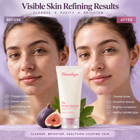 Masque Nettoyant Personnalisé OEM à l'Argile de Figuier pour Exfoliation Douce et Nettoyage en Profondeur des Pores