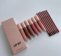 Nouveauté - Rouge à lèvres liquide mat à label privé et crayon à lèvres hautement pigmenté - Kit lèvres assorti gratuit