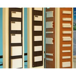 Panneau de façade en PVC résistant aux intempéries Potentech, sans entretien, pour la finition extérieure des toits, panneau en PVC Formex - Product Image 3