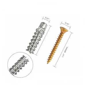 Zware Metalen 304 Roestvrij Staal Koolstofstaal Holle Wand Ankers Schroeven Voor Beton En Gipsplaat - Product Image 2