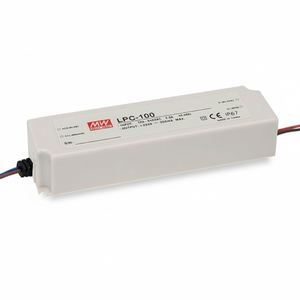 ตัวแปลง AC-DC แบบช่องสัญญาณเดียว500mA กันน้ำได้ IP67ไดรเวอร์แบบ LED 100W LPC-100ดี - Product Image 2