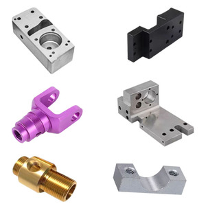 Pièces en aluminium et cuivre usinées CNC Kenno, composants métalliques de précision sur mesure pour machines industrielles - Product Image 1