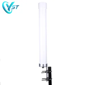 698-4200MHz 5G 4G lte MIMO 2*8Dbi omni antenna 2*N female connector with Stainless steel mounting brackets