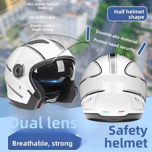 <span class=keywords><strong>Casco</strong></span> de Motocicleta de Doble Lente 730, Superventas en Taiwán, Directo de Fábrica, Diseño Moderno - Product Image 2