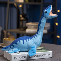 Vente chaude Apex Legends Nessie En Peluche Jouet Bleu Réaliste Loch Ness Monster Poupée Sur Mesure PP Coton Remplissage Cadeau pour Enfants