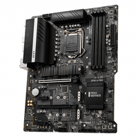 Carte mère MSI Z590-A PRO d'occasion avec 128 Go de mémoire M.2 SLOT DDR4, socket LGA 1200, prend en charge les processeurs Intel Core de 11e et 10e génération