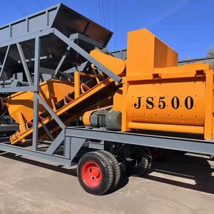 Vollautomatische Tragbare 35 M³/h Kleine Mobile Betonmischanlage, Transportbeton-Mischanlage - Product Image 5