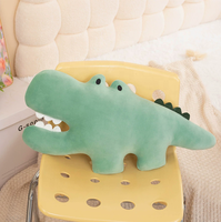 Coussin en peluche chat de dessin animé, oreiller rhinocéros doux en coton PP, cadeau pour enfants et famille pour la maison et le canapé