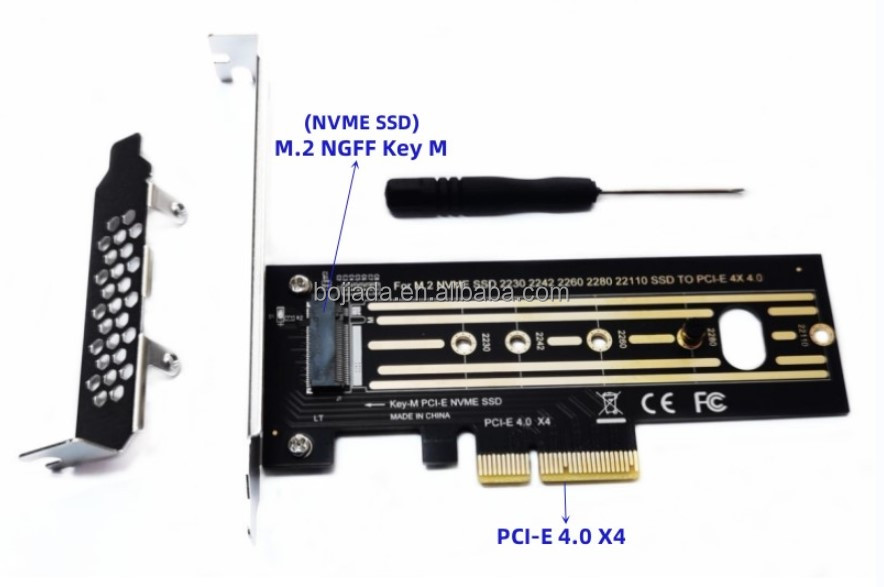 Desktop PCI Express PCI-E 3.0 4X M.2 NGFF B-Key & M-Key SSD Converter Adapter Card for 2230 2242 2260 2280 M2 SATA NVME SSD
