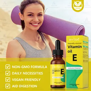 BIYODE Vitamin E Healthcare Supplement And Multi Vitamins Oil Wholesale Antioxidant Protect Vitamin Liquid Drop