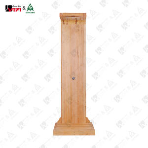Columna <span class=keywords><strong>de</strong></span> Ducha Exterior <span class=keywords><strong>de</strong></span> Diseño Moderno en Madera Maciza <span class=keywords><strong>de</strong></span> Fabricante Directo Vapasauna - Product Image 2