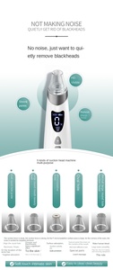Aspirateur de points noirs rechargeable par USB, étanche, avec 6 têtes d'aspiration pour le soin de l'acné - Product Image 6