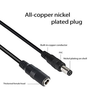 Dc5521 5525 M/f Extension <b>Power</b> <b>Cable</b> Dc <b>Power</b> Cord Awm <b>Power</b> <b>Cables</b> - Product Image 2