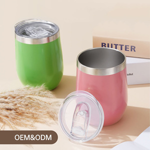 Vaso Térmico Mini de 350ml (12oz) con Doble Pared y Aislamiento al Vacío, Revestimiento Interior de Acero Inoxidable 304 y Exterior de Acero Inoxidable 201, Personalizable con Logotipo - Product Image 5