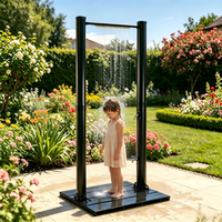 Douche solaire autonome CYEN 2026 40L grande capacité, économe en énergie, chauffée pour piscine et jardin