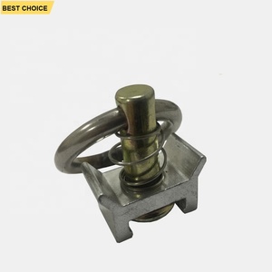 GL-19123 Cargo Charge Anneaux <span class=keywords><strong>Arrimage</strong></span> <span class=keywords><strong>Rail</strong></span> Goujon Unique avec En Acier Inoxydable Anneau Rond - Product Image 4