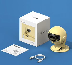 Oem hot-bán buôn mùa hè đa chức năng người hâm mộ im lặng bảng USB có thể sạc lại Mini Fan bàn xách tay Xe đẩy Clip Fan - Product Image 4