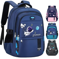 Sac à dos léger et imperméable pour enfants, nouveau modèle, motif astronaute, unisexe, pour la maternelle, garçons 1-6 ans, avec fermeture éclair