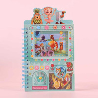 Cuaderno Espiral A5 con Diseño de Dibujos Animados, Cubierta 3D, Ideal para Niños, para la Escuela y la Escritura Diaria, Papelería al por Mayor, Regalo