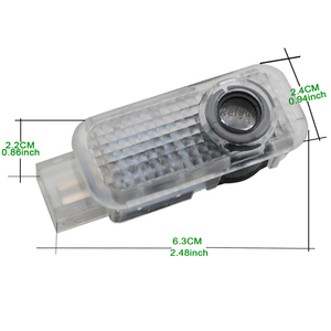 Luz LED para Puerta de Coche Skoda Fabia <span class=keywords><strong>Octavia</strong></span> Roomster Superb, Lámpara de Señalización de Cortesía, Proyector de Logotipo de Bienvenida, Otros Accesorios de Iluminación para Coche - Product Image 5