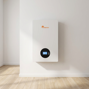 Batterie onduleur LiFePO4 Sunboost 51,2 V 100 Ah 6000 cycles 5 kWh 10 kWh murale 25,6 V 200 Ah CE pour usage domestique et cellules solaires - Product Image 2