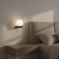 Miroir lumineux mural en aluminium pour salle de bain, noir mat, 230V, IP44, LED Ra90, finition chromée polie, finition or mat, blanc chaud