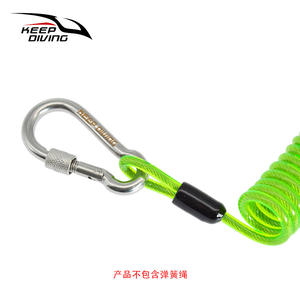 KEEP DIVING Hebilla de Acero Inoxidable 304 de 70 mm con Gancho de Resorte con Bloqueo y Tuerca, Anillo de Liberación Rápida, Accesorios para BCD, SSA-TH70S, China - Product Image 4