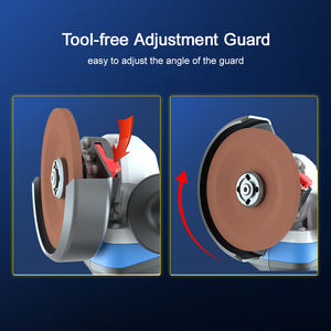 DongCheng Gerinda beton portabel, alat listrik tanpa sikat nirkabel, gerinda sudut 100mm 20V kualitas tinggi - Product Image 6