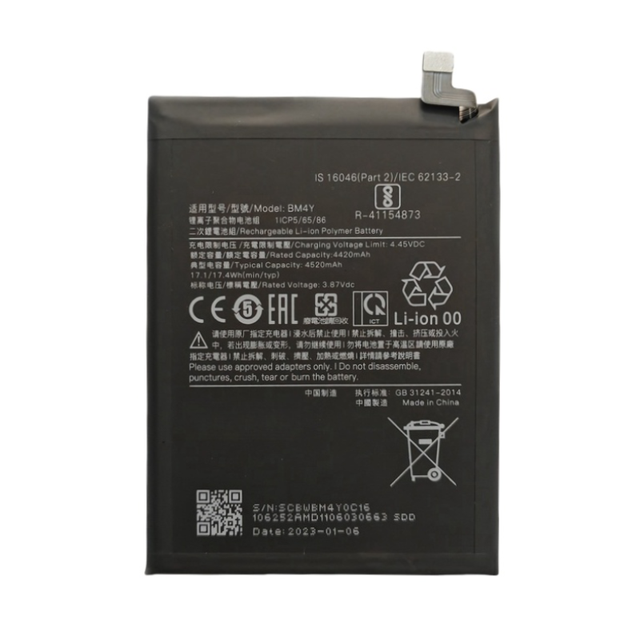 REAL CAP Replacement Battery BM4Y for Xiaomi Mi POCO F3 11X Redmi K40 K40 Pro K40 Pro + Cell Phone Batteries Factory Customized