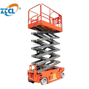 Plataforma <span class=keywords><strong>Elevadora</strong></span> de Tijera Hidráulica Autopropulsada de Alta Eficiencia ZTCL de 6m-16m con Control Remoto para <span class=keywords><strong>Alquiler</strong></span> y Venta - Product Image 2