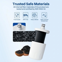Filtre à eau pour réfrigérateur domestique certifié NSF, charbon actif, modèles de remplacement 5231JA2002A ADQ72910901 ADQ72910907