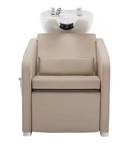 Chaise de lavage pour salon de coiffure, équipement de lavage des cheveux, chaise de salon au design moderne, mobilier pour salon de beauté, bon prix - Product Image 4