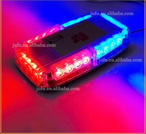 <span class=keywords><strong>Barre</strong></span> lumineuse d'urgence pour véhicule, 12 volts, rouge et bleu, stroboscope magnétique d'avertissement, Mini <span class=keywords><strong>barre</strong></span> lumineuse LED - Product Image 1