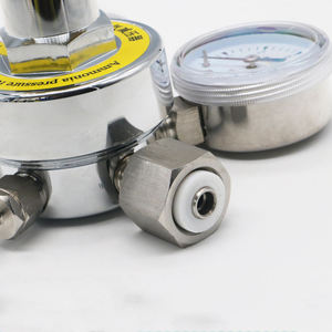 Régulateur de pression en acier inoxydable pour huile et gaz, avec réducteur hydraulique et entrée 3 MPa - Product Image 2