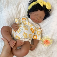 Poupée Reborn en Silicone Intégral, Cheveux Personnalisés, Nouveau-né 20 pouces, Modèle Pascale Foncé avec Sucette, Jouet Doux, Cadeaux, Vente en Gros Direct Usine