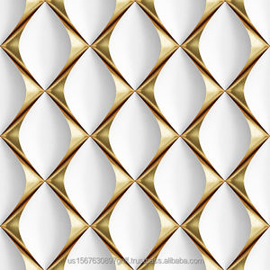 Meilleure Qualité Papier Peint Populaire Métallique Or Papier Peint 3d Décoration de La Maison Papier Peint Imperméable - Product Image 2