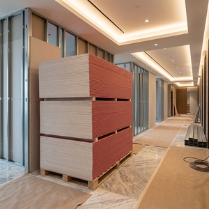 Panel de Yeso Estándar Premium de 12 mm, Resistente al Fuego, a la Humedad y al Agua, para la Construcción de Edificios de Gran Altura - Product Image 3