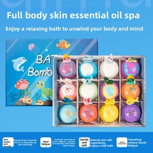 Ocean Toy - <span class=keywords><strong>Bolas</strong></span> <span class=keywords><strong>de</strong></span> <span class=keywords><strong>Sal</strong></span> para <span class=keywords><strong>Baño</strong></span>, 60 g * 12 Unidades, para el <span class=keywords><strong>Baño</strong></span> <span class=keywords><strong>de</strong></span> Niños, Control <span class=keywords><strong>de</strong></span> Grasa y Exfoliante, Caja <span class=keywords><strong>de</strong></span> Regalo - Product Image 3