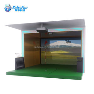 Sistema di Proiezione per Simulatore di <span class=keywords><strong>Golf</strong></span> Domestico RaiseFun, Progettato per Sale di Allenamento Personale e Intrattenimento Sportivo Indoor - Product Image 1