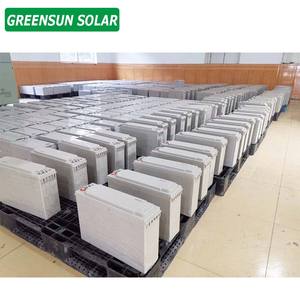 UPSテレコムソーラーシステム12v 100ah 150ah 180ah 200ahフロントターミナルゲル鉛電池長寿命 - Product Image 2