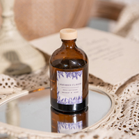 Conception personnalisée de lavande diffuseur d'emballage d'air de chambre fraîche de luxe de fantaisie bouteilles boîte diffuseur de roseau