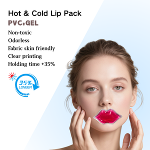 Low MOQ Custom Private Logo Lip Shape Gel Beads Ice <b>Pack</b> for Beauty Care Clinic and Salons - Product Image 1