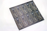 Double Row Pin PCB Adapter Board Black FR4 SMT Through-Hole Circuit Board for Electronic Device Interface Conversion